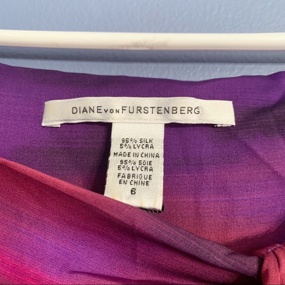 Diane Von Furstenberg Dunn Monet Fields Mini Dress - Picture 4 of 5